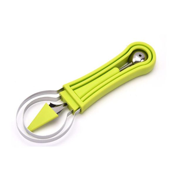 

dinnerware sets kitchen scoop set, fruit digging carving tools set pulp separator, green/blue