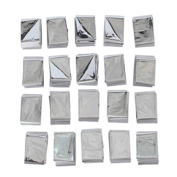 

outdoor pads emergency mylar thermal blankets 20pcs