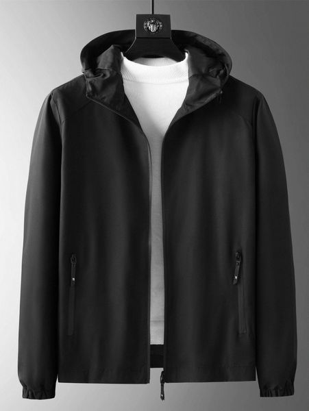 

men zip up hooded jacket without sweater k7hc#, Black;brown