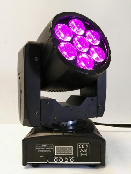 

effects 2021 zoom wash moving head 7x15w rgbw 4in1 led mini dj dmx stage light