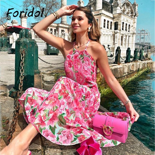 

foridol women's svels backls beach drs, pink, bohemian, with lace, 2021, Black;gray