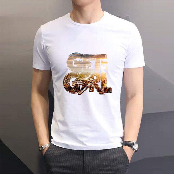 

tee 2021 new summer short-sleeved youth korean half-sleeved bottoming shirt large size men's clothing male t-shirt, White;black