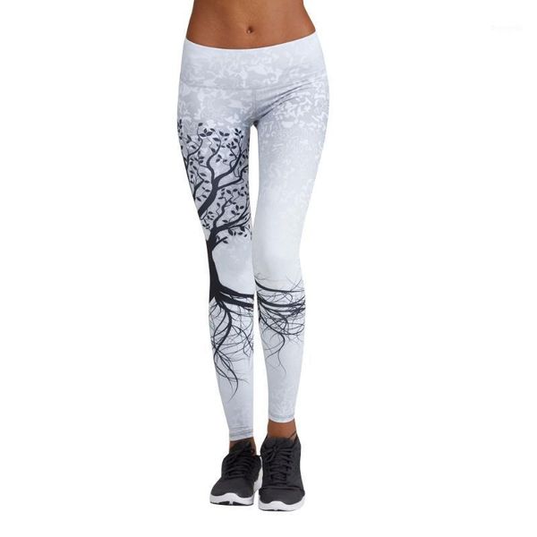 

yoga outfits workout pant printed high waist energy women running sport pants female tights#02241, White;red