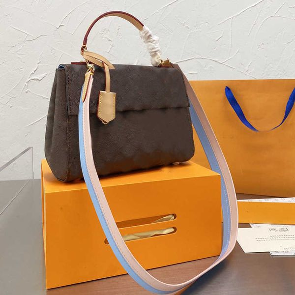 

designer handbags crossbody bag backpack fashion shoulder wallet letter old flower tote hand s cover plain hands with two-tone straps lining