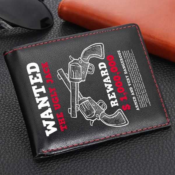 

wallets men's retro leather short male black small holder for men casual brief coin purse mini clutch bags 2021, Red;black