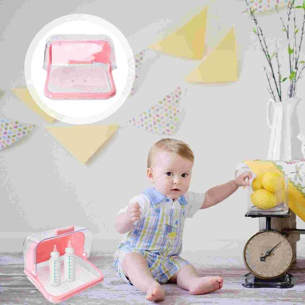

storage drawers baby feeding bottle drying box cutlery nursing organizer