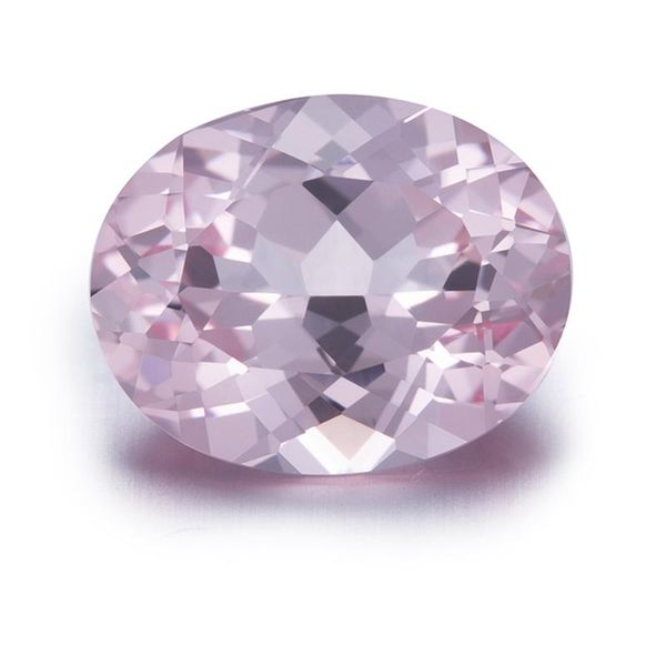 

other lab created morganite oval czochralski method 1#