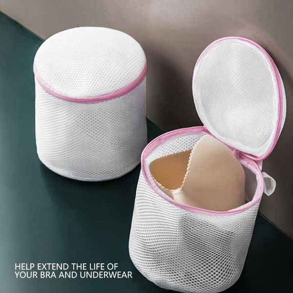 

4pcs mesh lingerie laundry bag useful zipper net bra wash bags storage tools home use washing clothing underwear organizer