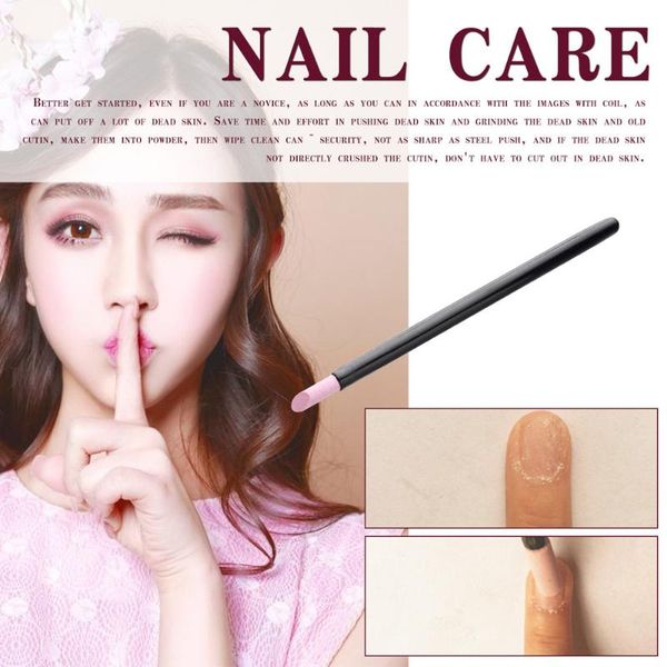 

nail art kits professional polishing pen cuticle removing quartz manicure tool non-slip remover accessories