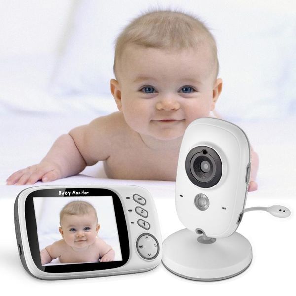 

infant wireless monitor night vision digital video baby audio music camera temperature temperatering nanny monitors
