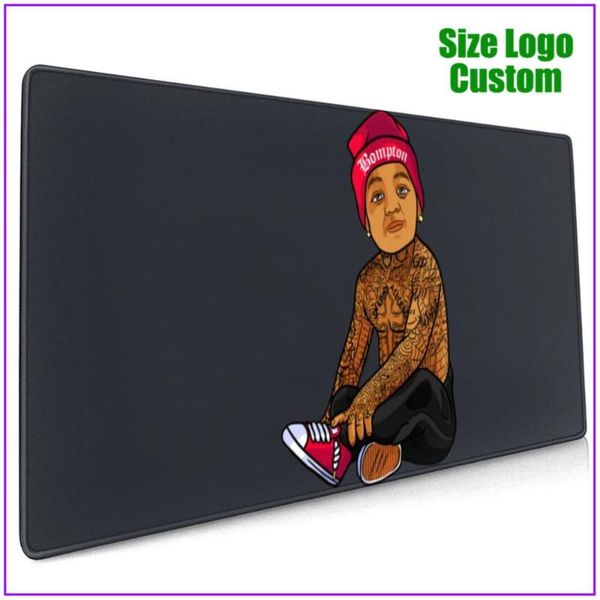 

mouse pads & wrist rests bompton kid extended extra large personalized custom pad with support gel alfombrilla escritorio pc gamer completo