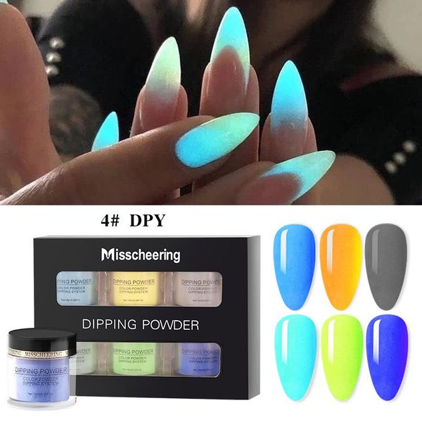 

acrylic nail powder art glitter 6 colors extension set desiccant kit for primer seal layer kits