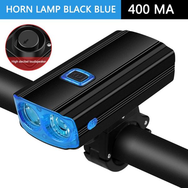 

bike lights mountain road front light with horn bell waterproof usb rechargeable mtb bicycle headlight high brightness cycling accessor