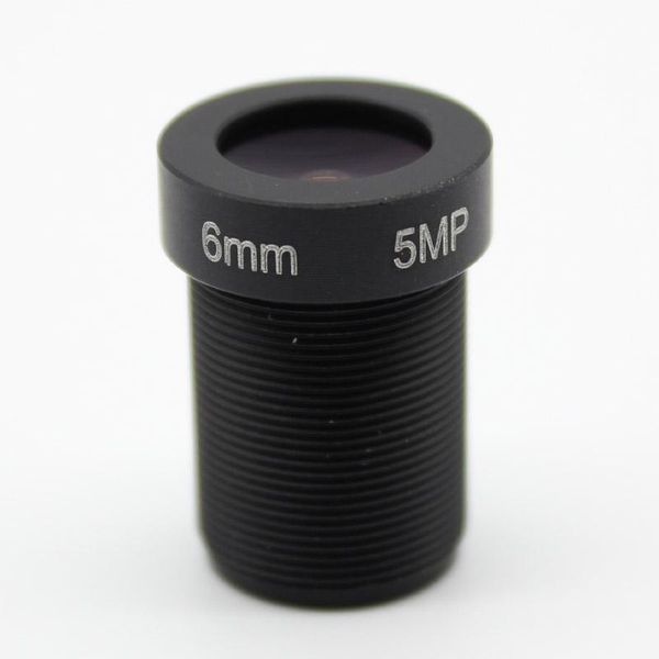 

1/2.5" hd 5mp 6mm fixed iris m12 mtv ir board cctv lens for security ip camera