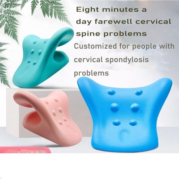 

pillow cervical repair curvature straight and reverse arch traction bed orthosis neck spine stretch sleep
