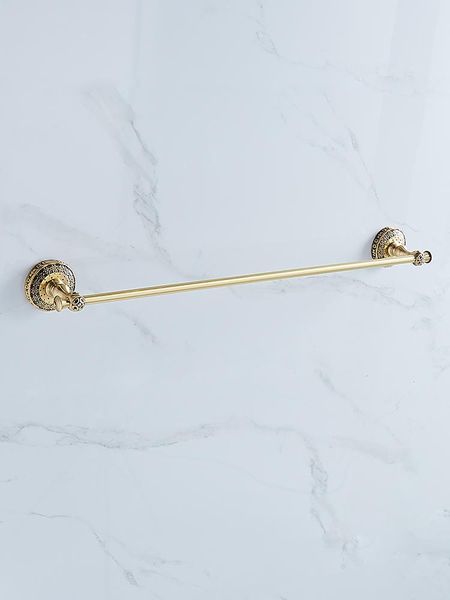

hanging holder bathroom gold towel rack door storage wall mounts support bars space saver toallero eh50tr racks