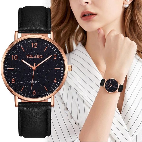 

wristwatches ladies watch fashion 2021 sleek minimalist calendar leather mesh belt woman quartz wristwatch clock gift dropship#4, Slivery;brown