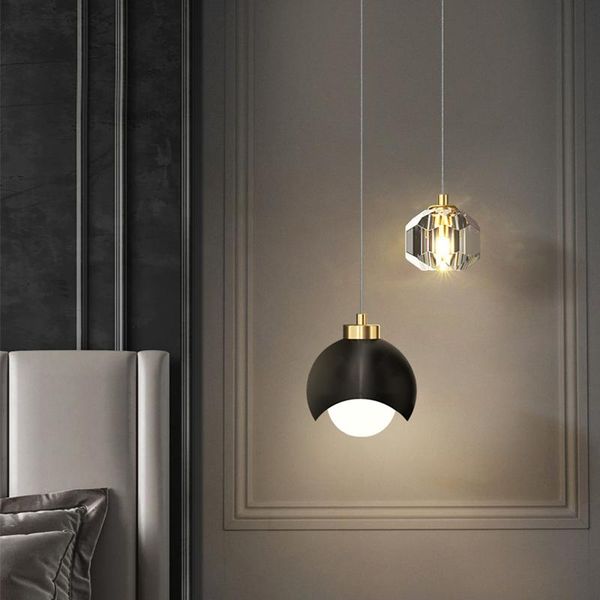 

chandeliers fkl modern crystal chandelier gold simple double heads for living room bar dining led bedroom bedside lamp