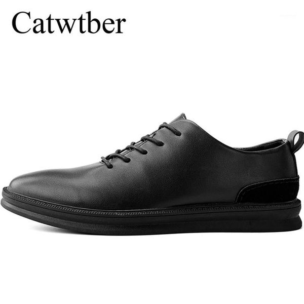 

dress shoes catwtber leather men formal business pointed toe spring oxfords male black casual walking footwear1