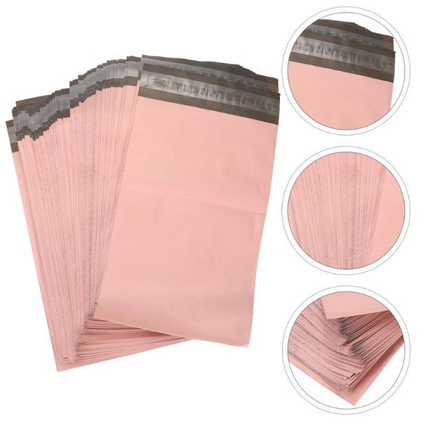 

100pcs storage bags self adhesive pouches mailers packing ) gift wrap