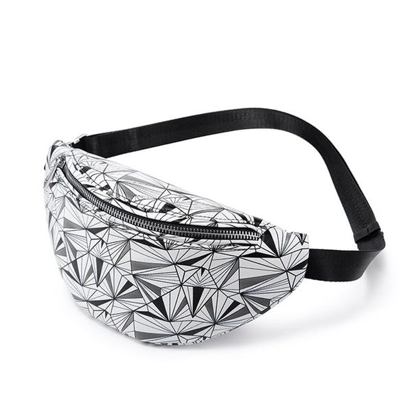 

chest bag waist women belt fashion 2021 geometric fanny pack female for phone purses card holders bags
