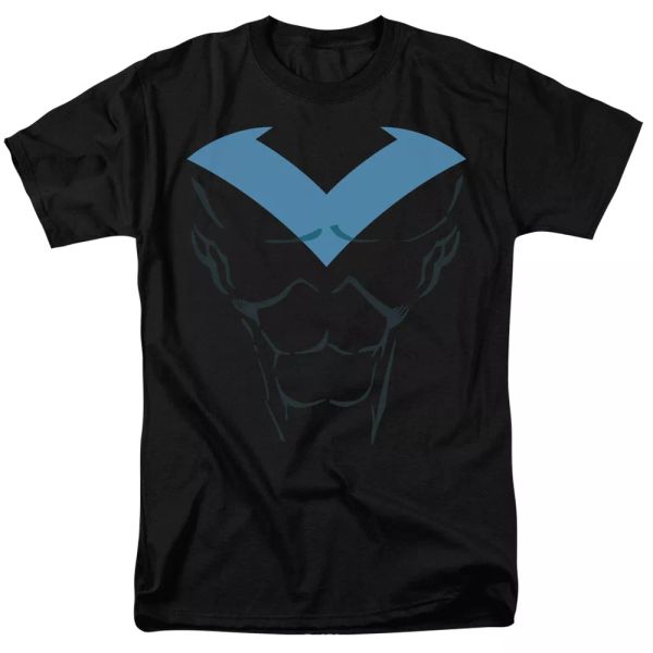 

Batman Nightwing Costume T-Shirt Sizes S-3X NEW, White;black