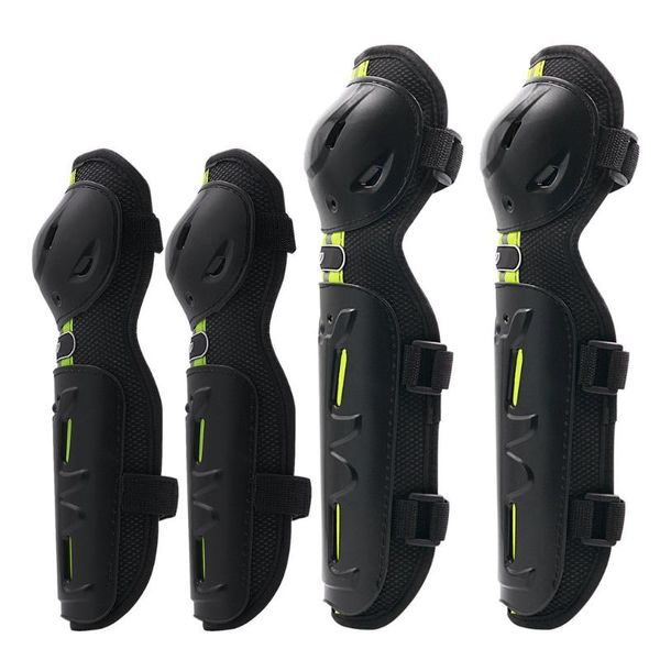 4pcs Защитная шестерня для мотоциклевых прокладков с защитой от колена.