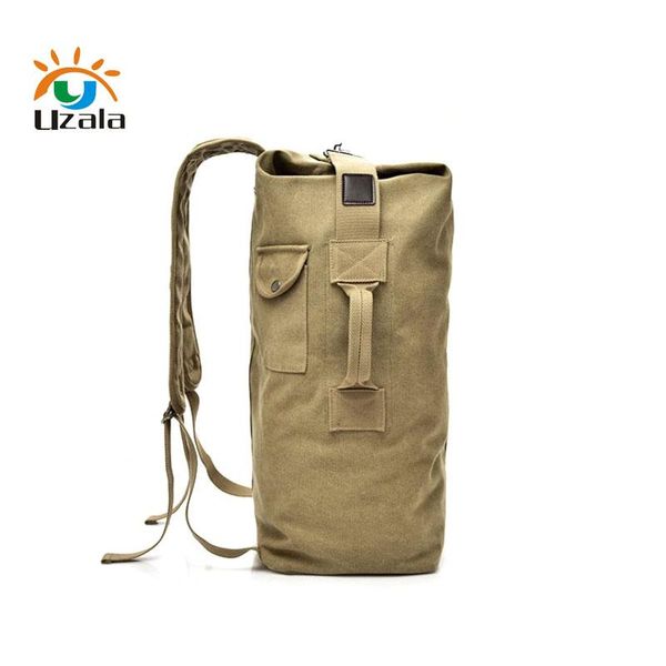 

backpack men's leisure large capacity canvas multi-functional travel w3-191.