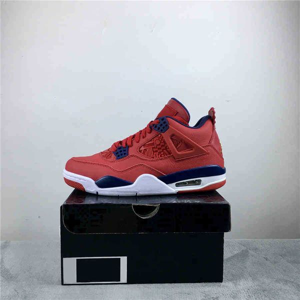 

grm red gs/fiba jumpman 4 4s fashion shoe mens basketball shoes
