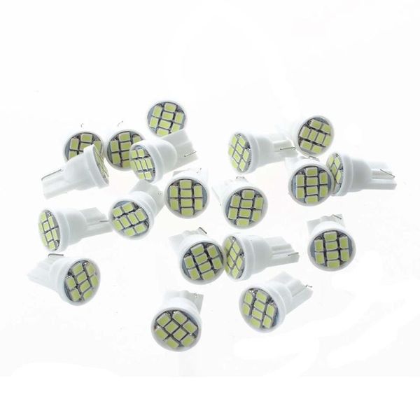 

car headlights 20 x t10 w5w 168 194 8 smd led bulb light white lights for