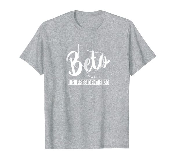 

democrats elections 2020 beto o'rourke for president shirt, White;black