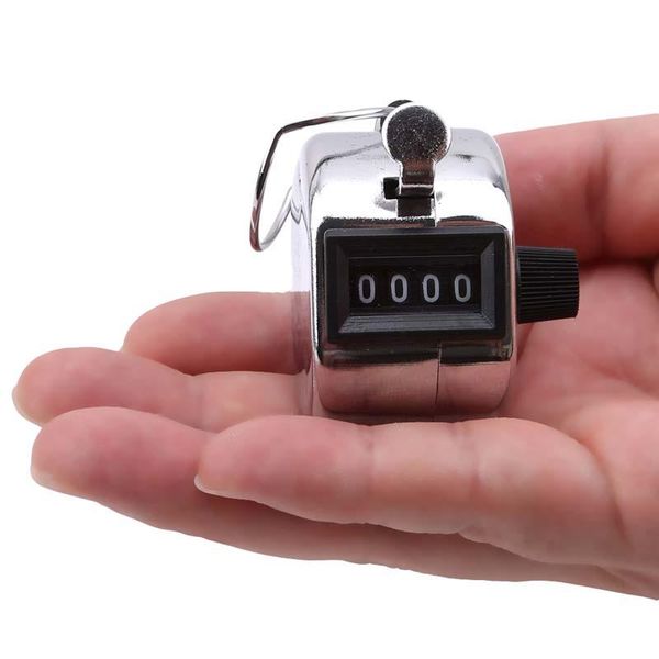 

digital hand tally counter 4 digit number held manual counting golf clicker training aids