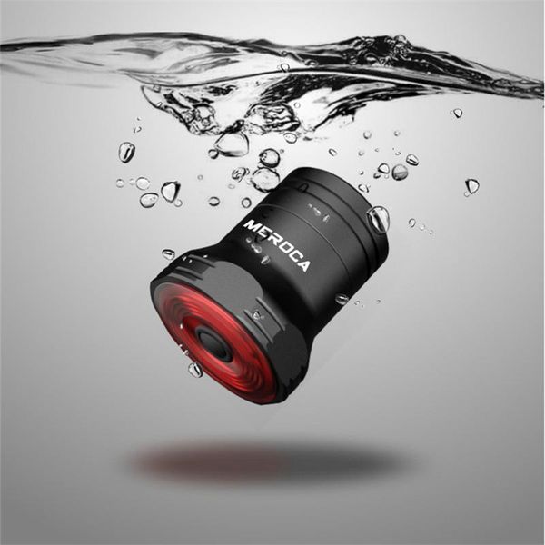 

bike lights meroca super one road bicycle taillights intelligent sensor brake usb mtb mx2 rear