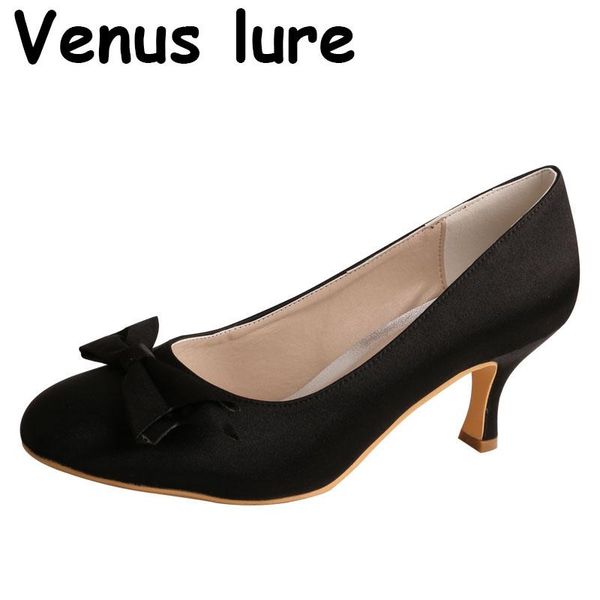 

dress shoes custom handmade ladies wide black low heel evening round toe size 6