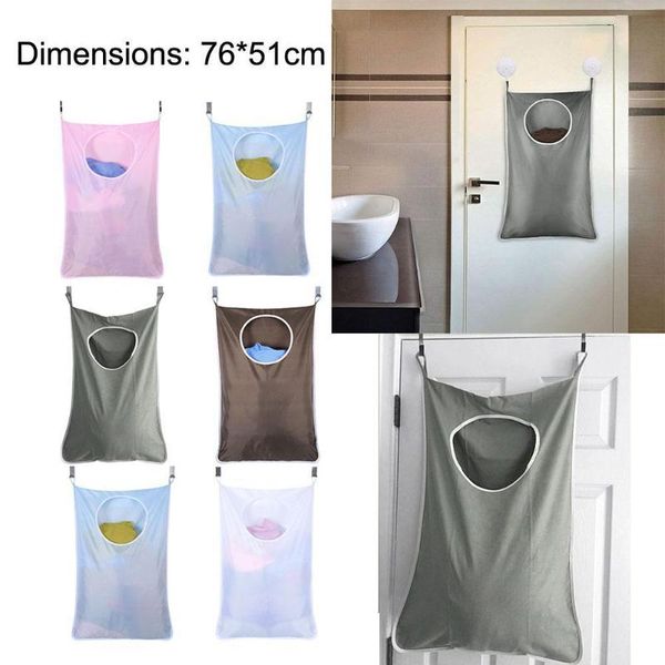 

laundry bags basket dirty clothes storage bag door hanging toys organizer clothing