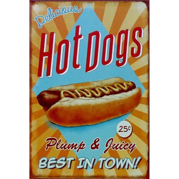 

metal painting dogs vintage wall decor art tin signs pub tavern retro decorative plates poster 1001(801)