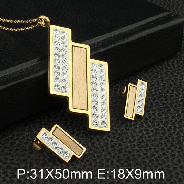 

earrings & necklace gold colors stainless steel jewelry stud sets supernova sales for women sedzcubc, Silver