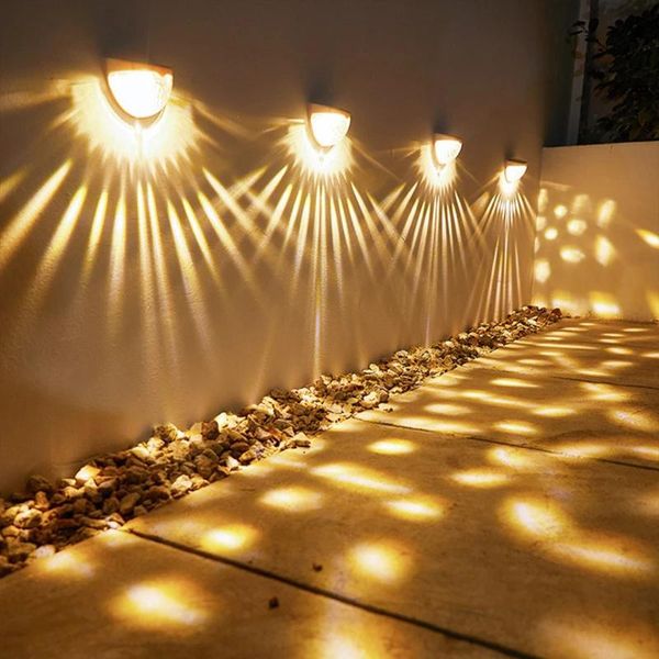 

solar lamps summer led light outdoor wall energy garden waterproof lamp courtyard decoration