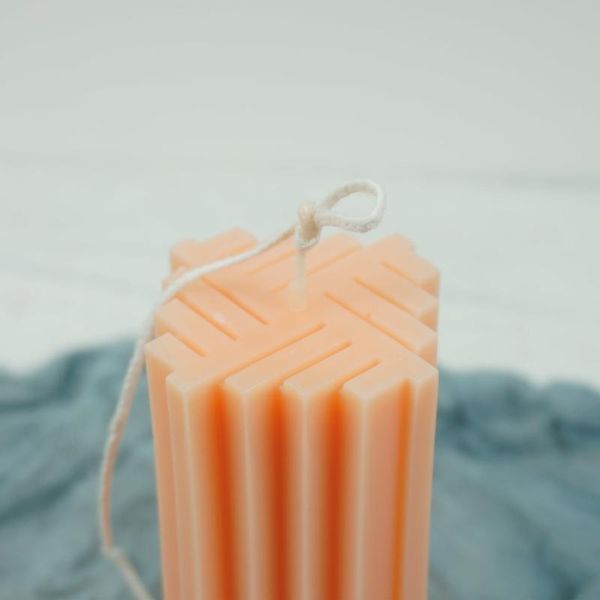 

twill square column acrylic plastic scented candle mold supplies diy long cup shaped geometry handcraft craft tools
