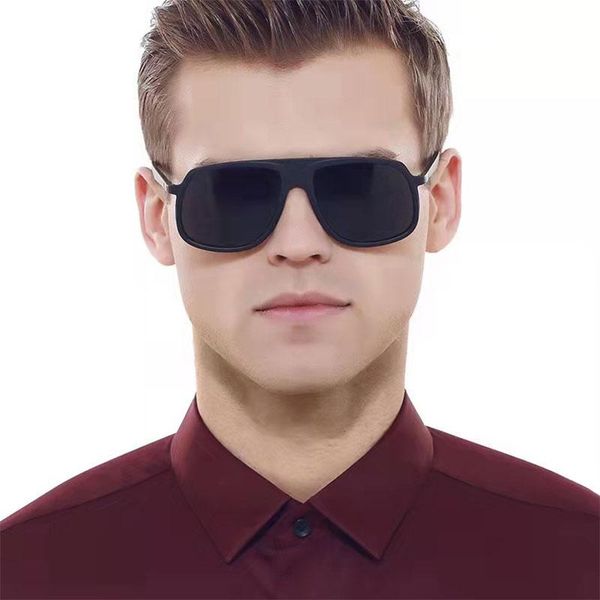 

sunglasses 2021 brand polaroid polarized men driving goggle glasses uv400 fashion cool vintage retro eyewear gafas de sol, White;black