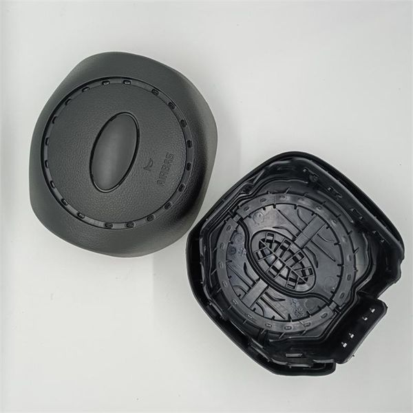 

steering wheel covers for kia k5 2021 plastic srs driver vehicle horn cover black