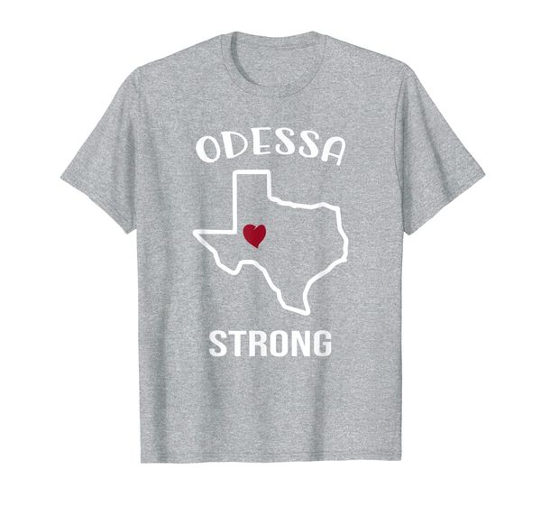 

West Texas Strong Odessa Map TX Lover Gift T-Shirt, Mainly pictures