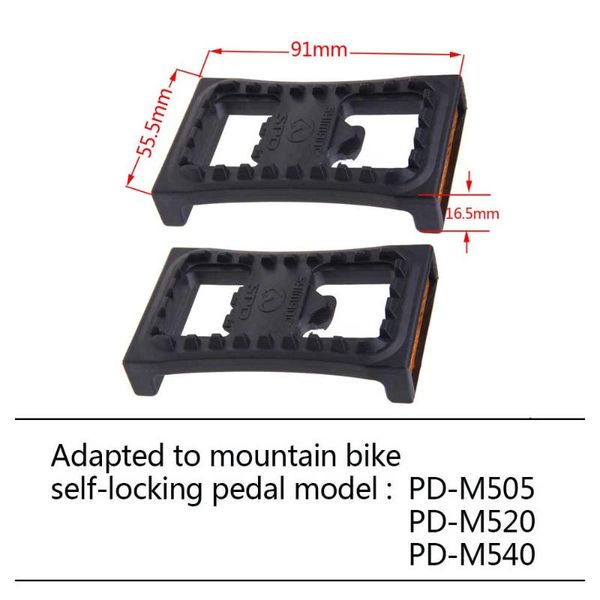

bike pedals mountain pedal spd flat cleat for m520 m540 m780 m980 clipless