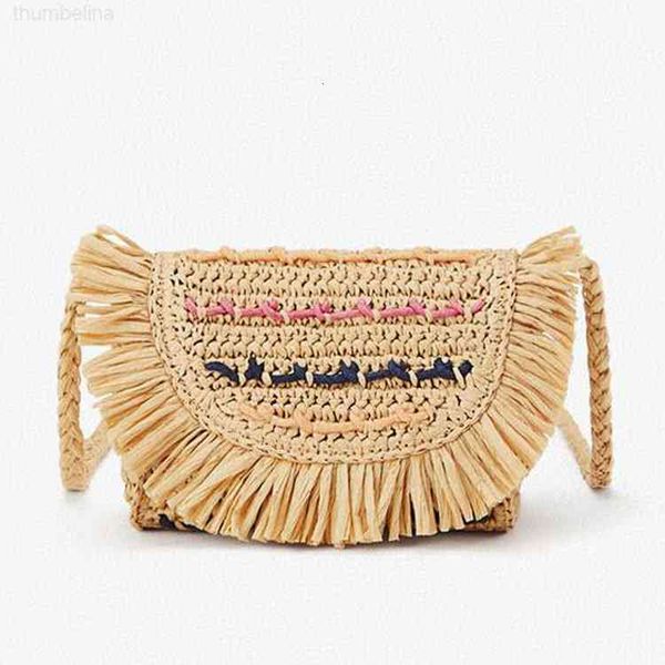 

handbag za girl's bag spring and summer crochet knitted diagonal backpack