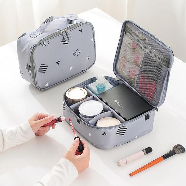 

storage bags travel cosmetic bag portable small lady mini case toilet for home