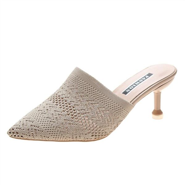 

slides for women house slippers trendy shoes 2021 woman heels, Black