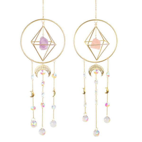

garden decorations prisms hanging crystal ornament rainbow maker colourful lighting chandelier chaser window car bedroom pendant home decor