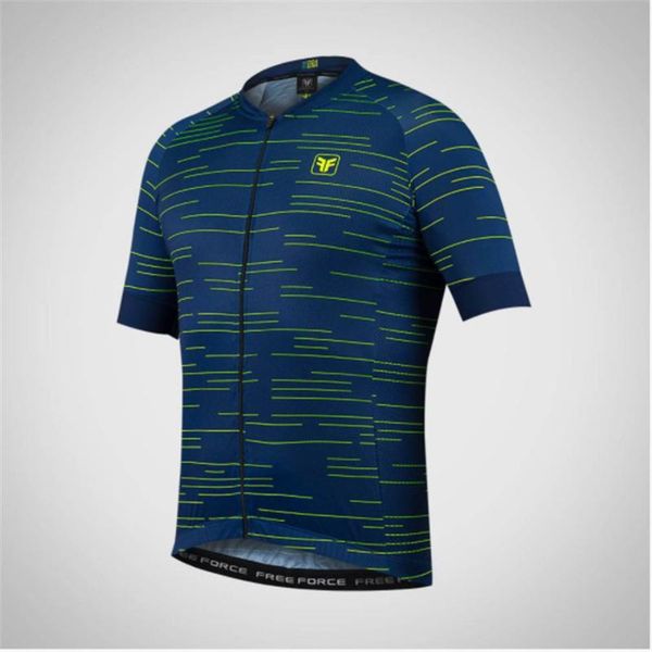 

racing sets force short sleeve man cycling clothes bicycle mtb hombre mallot verano jersey, Black;blue