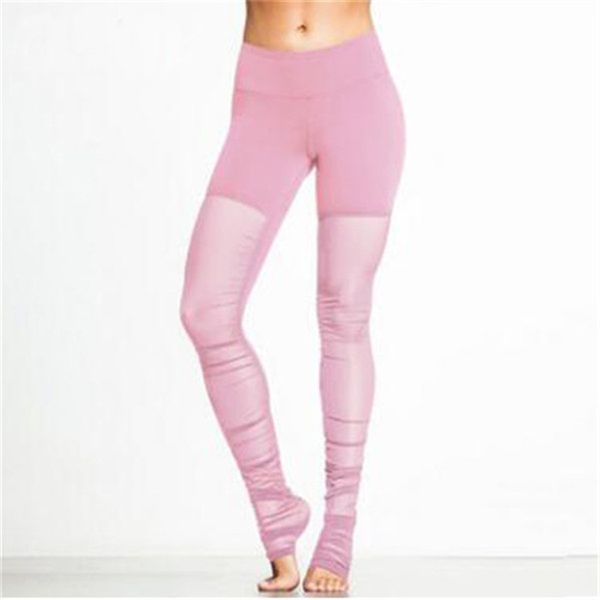 Hohe Taille Fitness Gym Leggings Yoga Outfits Frauen Nahtlose Energie Strumpfhosen Training Laufen Activewear Hosen Hohl Sport Trainning Wear 05