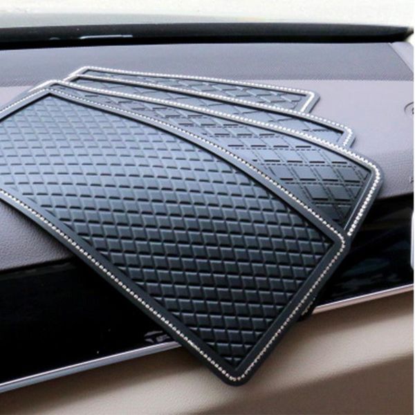

anti-slip mats universal car anti-skid cushion small dashboard mat thickening holder black